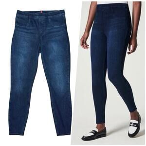 Spanx | Women | Twilight Rinse Shaping Stretch Jean-Ish Ankle Jeggings | Large